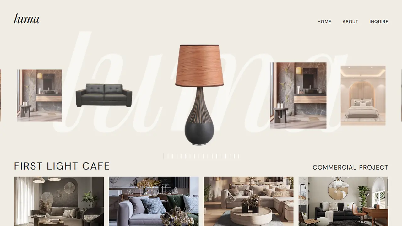 Luma Studio — Creative Web by Carol Hsiao
