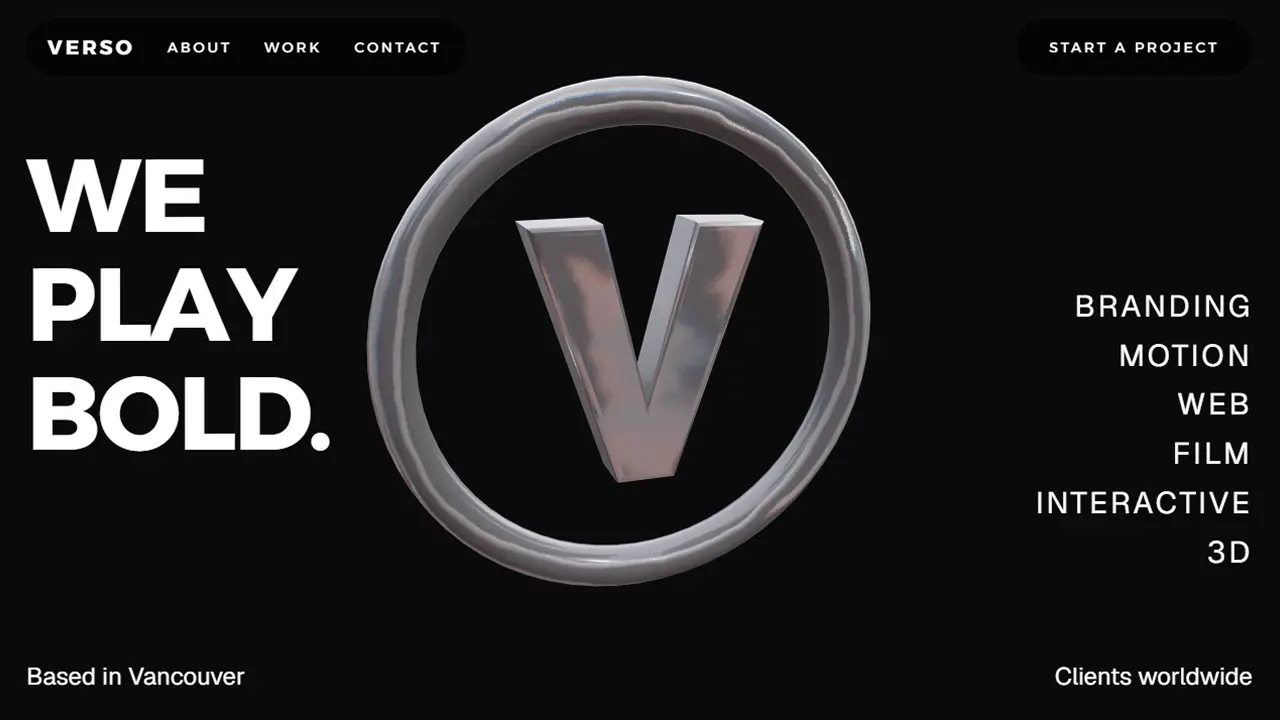Verso Studio — Creative Web by Carol Hsiao